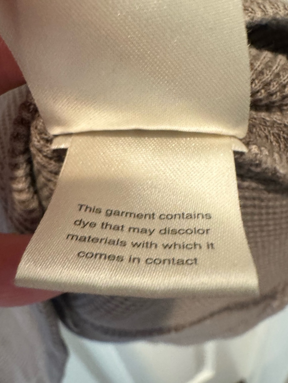 We The Free Womens Taupe Waffle Knit Long-Sleeve Top Size L - Picture 9 of 16